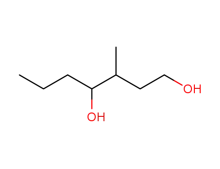 Molecular Structure of 7748-38-1 (3-methyl-1,4-heptanediol)