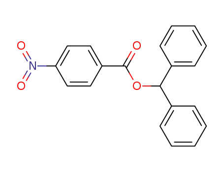 Molecular Structure of 25115-94-0 (diphenylmethyl 4-nitrobenzoate)