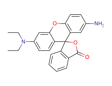 Spiro[isobenzofuran-1(3H),9'-[9H]xanthen]-3-one,2'-amino-6'-(diethylamino)-