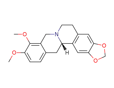 Molecular Structure of 522-97-4 (TETRAHYDROBERBERINE)