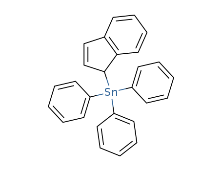 Molecular Structure of 1249-25-8 (Stannane, 1H-inden-1-yltriphenyl-)