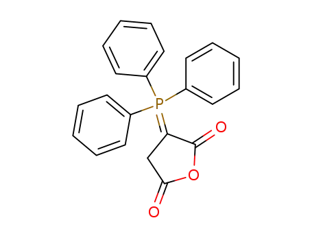 Molecular Structure of 906-65-0 (2-(TRIPHENYLPHOSPHORANYLIDENE)SUCCINIC ANHYDRIDE)