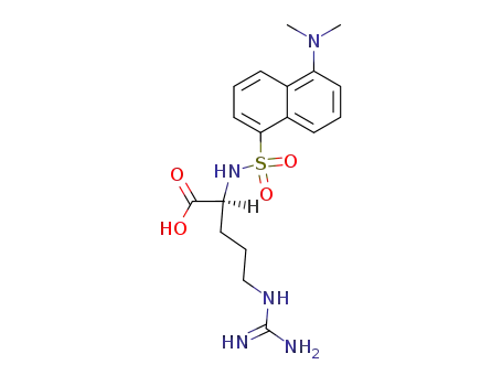 Molecular Structure of 28217-22-3 (ALPHA-DANSYL-L-ARGININE HYDROCHLORIDE)