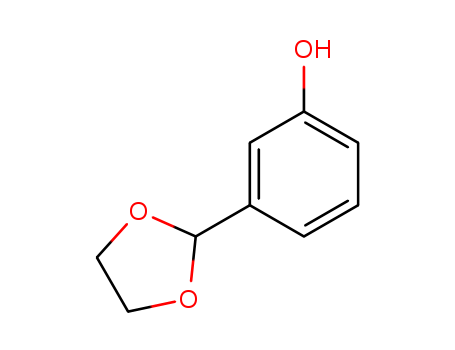 Phenol, 3-(1,3-dioxolan-2-yl)-