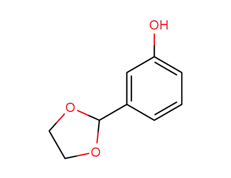 3-(1,3-dioxolan-2-yl)phenol