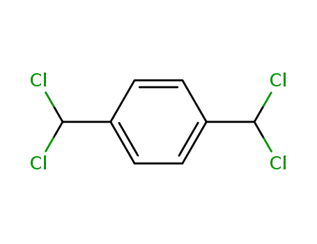 Molecular Structure of 7398-82-5 (alpha,alpha,alpha',alpha'-Tetrachloro-p-xylene)