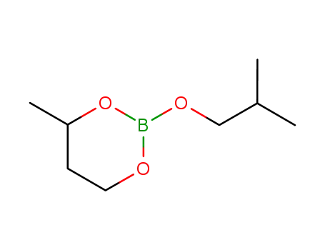 Molecular Structure of 161616-29-1 (2-Isobutoxy-4-methyl-[1,3,2]dioxaborinane)