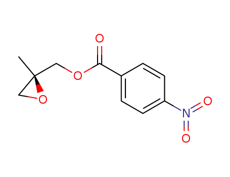 Molecular Structure of 106268-96-6 ((2R)-(-)-2-METHYLGLYCIDYL 4-NITROBENZOATE)