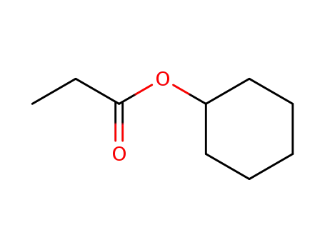 Molecular Structure of 6222-35-1 (CYCLOHEXYL PROPIONATE)