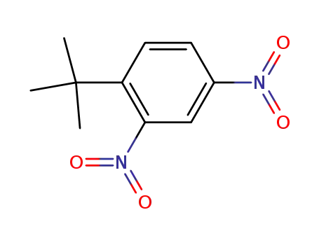 Molecular Structure of 4160-54-7 (2,4-Dinitro-1-tert-butyl-benzene)