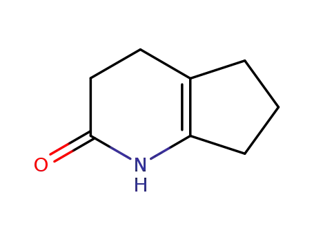 Molecular Structure of 10333-13-8 (3,4,6,7-TETRAHYDRO-1H-CYCLOPENTA[B]PYRIDIN-2(5H)-ONE)