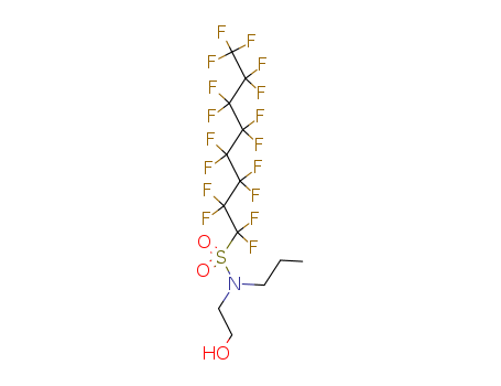 1,1,2,2,3,3,4,4,5,5,6,6,7,7,8,8,8-heptadecafluoro-N-(2-hydroxyethyl)-N-propyl-octane-1-sulfonamide