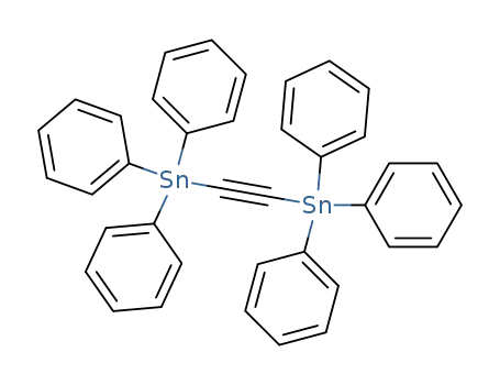 Molecular Structure of 1262-58-4 (ethyne-1,2-diylbis(triphenylstannane))