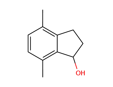 Molecular Structure of 70839-99-5 (4,7-dimethylindan-1-ol)