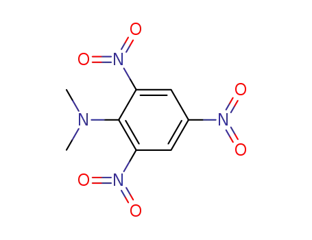 Molecular Structure of 2493-31-4 (N,N-dimethyl-2,4,6-trinitroaniline)