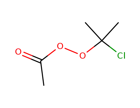 Molecular Structure of 123775-21-3 (Acetyl(1-chlor-1-methylethyl)peroxid)