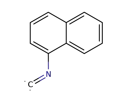 Molecular Structure of 1984-04-9 (Naphthalene,  1-isocyano-  (9CI))