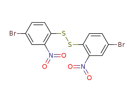 Disulfide, bis(4-bromo-2-nitrophenyl)
