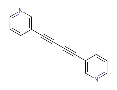 Molecular Structure of 5069-24-9 (Pyridine, 3,3'-(1,3-butadiyne-1,4-diyl)bis-)