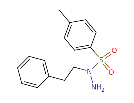 Molecular Structure of 159690-31-0 (1-p-Toluolsulfonyl-1-phenethyl-hydrazin)