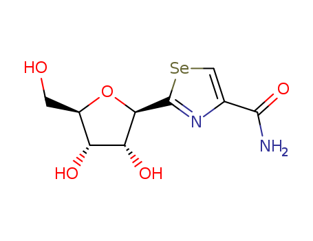 4-Selenazolecarboxamide,2-b-D-ribofuranosyl- cas  83705-13-9