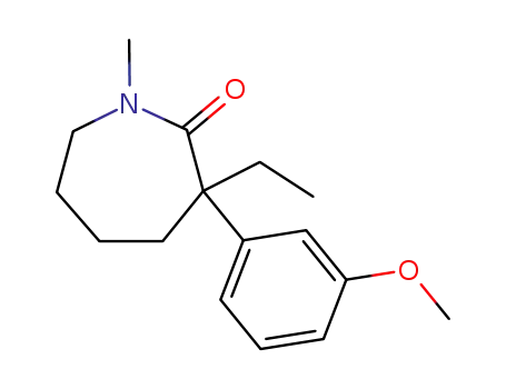 3-Ethylhexahydro-3-(3-methoxyphenyl)-1-methyl-2H-azepin-2-one