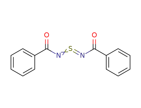 Molecular Structure of 25408-75-7 (N,N'-dibenzoylsulfur diimide)