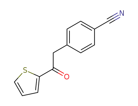 4-[2-Oxo-2-(thiophen-2-yl)ethyl]benzonitrile