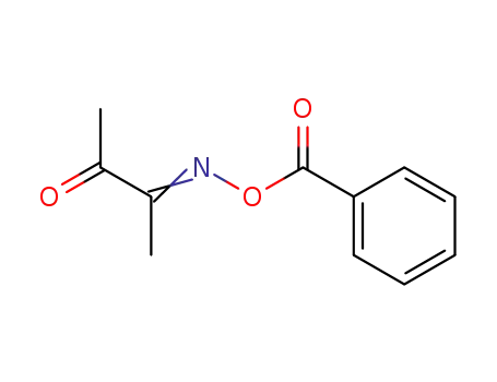 Molecular Structure of 17292-56-7 (2,3-Butanedione, mono(O-benzoyloxime))