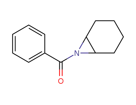 Molecular Structure of 4714-50-5 (7-Azabicyclo[4.1.0]heptane, 7-benzoyl-)