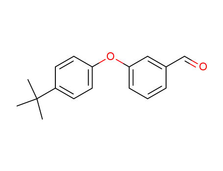 Molecular Structure of 69770-23-6 (3-(4-TERT-BUTYLPHENOXY)BENZALDEHYDE)
