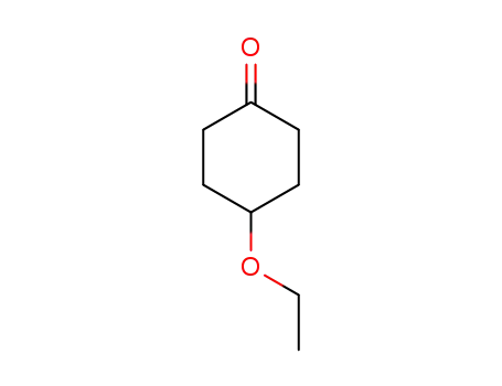 Molecular Structure of 23510-92-1 (4β-Ethoxycyclohexanone)