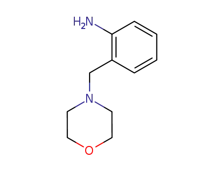 Molecular Structure of 95539-61-0 (2-(MORPHOLIN-4-YLMETHYL)ANILINE)