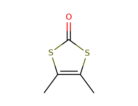 Molecular Structure of 49675-88-9 (4,5-dimethyl-1,3-dithiol-2-one)