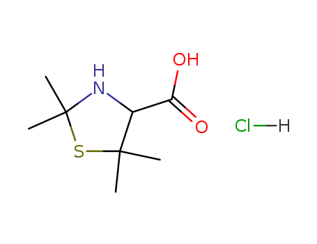 4-Thiazolidinecarboxylicacid, 2,2,5,5-tetramethyl-, hydrochloride (1:1)
