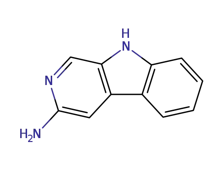 Molecular Structure of 73834-77-2 (3-aminonorharman)