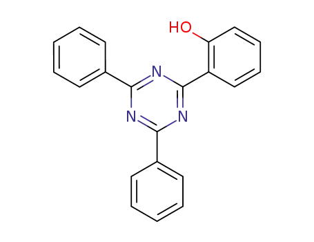 Molecular Structure of 3202-86-6 ((6Z)-6-(4,6-diphenyl-1,3,5-triazin-2(1H)-ylidene)cyclohexa-2,4-dien-1-one)