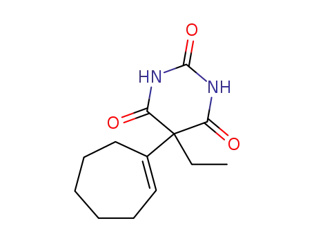 Molecular Structure of 509-86-4 (heptabarb)