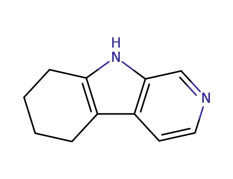 Molecular Structure of 25797-02-8 (6,7,8,9-tetrahydro-5H-pyrido[3,4-b]indole)
