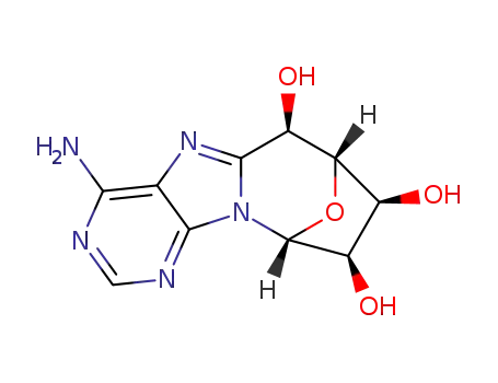 4-Amino-7,8,9,10-tetrahydro-6h-7,10-epoxyazepino[1,2-e]purine-6,8,9-triol