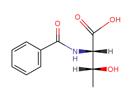 Molecular Structure of 27696-01-1 (N-BENZOYL-L-THREONINE)