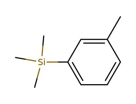 Molecular Structure of 3728-44-7 (Silane, trimethyl(3-methylphenyl)-)