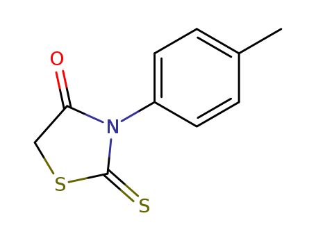 3-(4-Methylphenyl)-2-thioxo-1,3-thiazolidin-4-one  CAS NO.3919-81-1