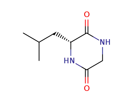 Molecular Structure of 108315-75-9 (cyclo-(glycyl-D-leucyl))