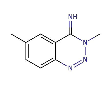 Molecular Structure of 1262111-18-1 (3,4-dihydro-4-imino-3,6-dimethyl-1,2,3-benzotriazine)