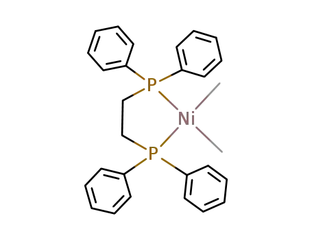 Molecular Structure of 31387-22-1 (dimethylnickel{1,2-bis(diphenylphosphino)ethane})