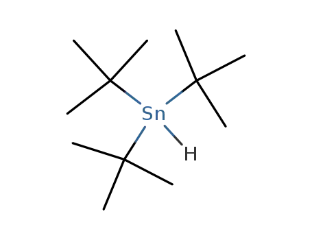 Molecular Structure of 16216-29-8 (Stannane, tris(1,1-dimethylethyl)-)