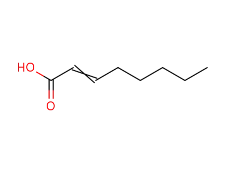 Molecular Structure of 1470-50-4 (TRANS-2-OCTENOIC ACID)