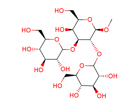 131614-86-3,methyl 2-O-galactopyranosyl-3-O-glucopyranosylglucopyranoside,methyl 2-O-galactopyranosyl-3-O-glucopyranosylglucopyranoside