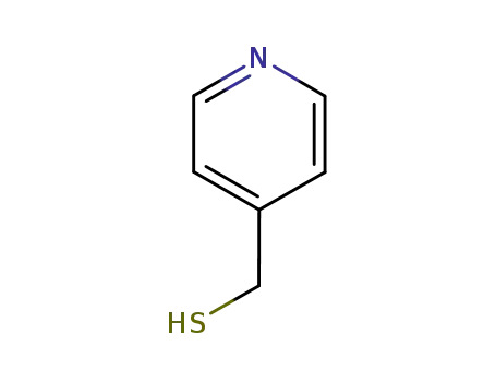 Molecular Structure of 1822-53-3 (PYRIDIN-4-YL-METHANETHIOL)